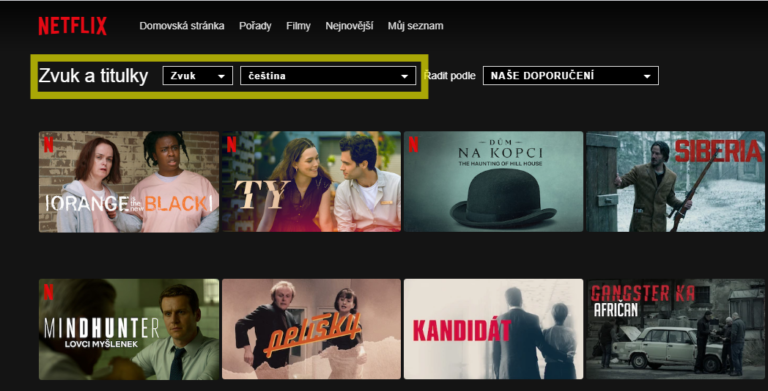 Jednoduchý trik – jak najít jen filmy s českým dabingem na Netflixu – 2023
